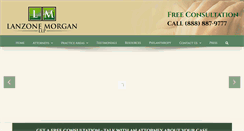 Desktop Screenshot of lanzonemorgan.com